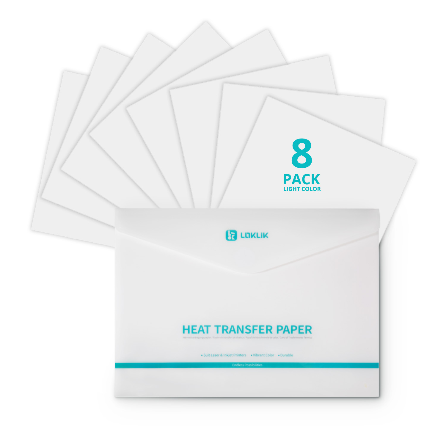 Transfer papir svijetli materijal